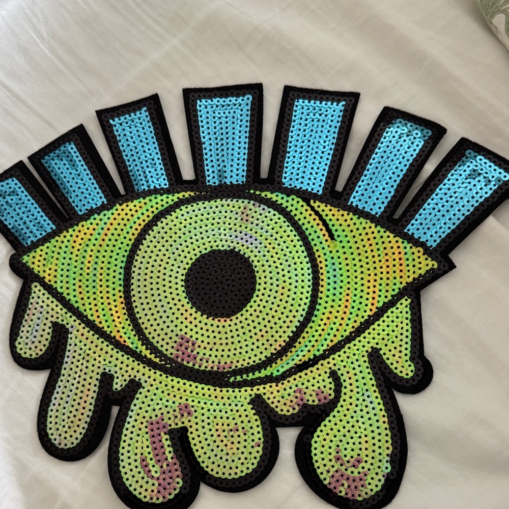 Sequin Eye Patch - Multicolor
